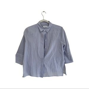 Equipment 3/4 Button Down